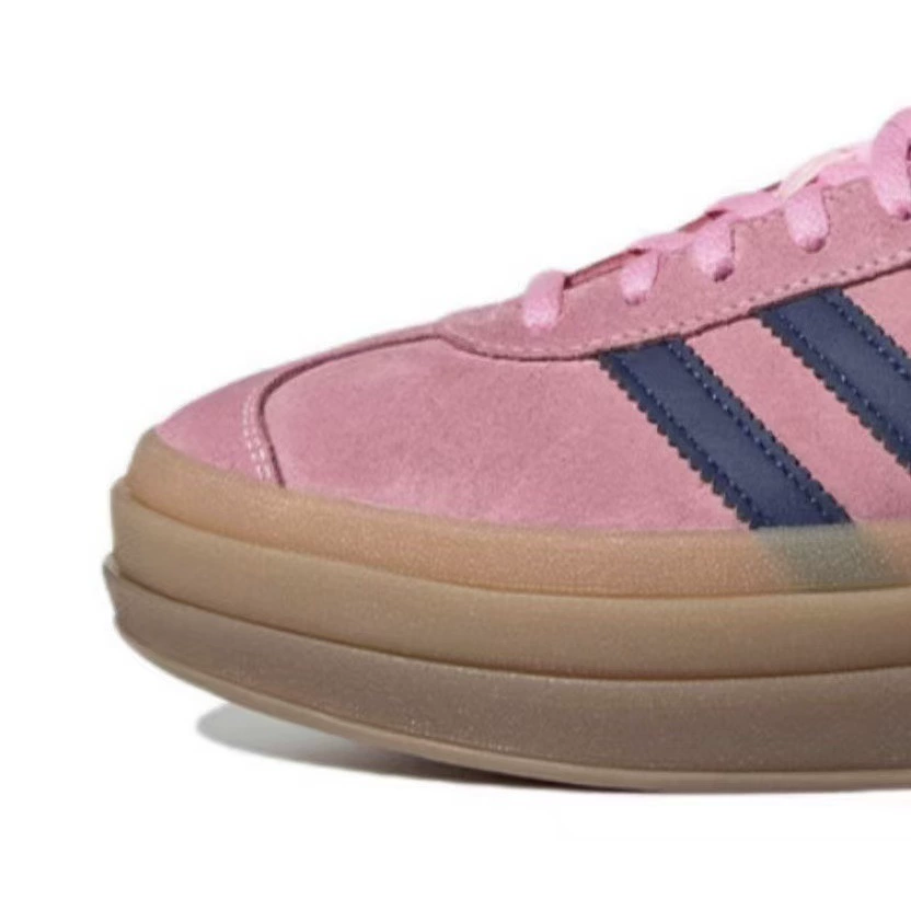 Подлинные оригинальные кожаные туфли Gazelle Adidas низкого кроя, массивная подошва, кроссовки, стиль змеи года, тренировочные кроссовки AD