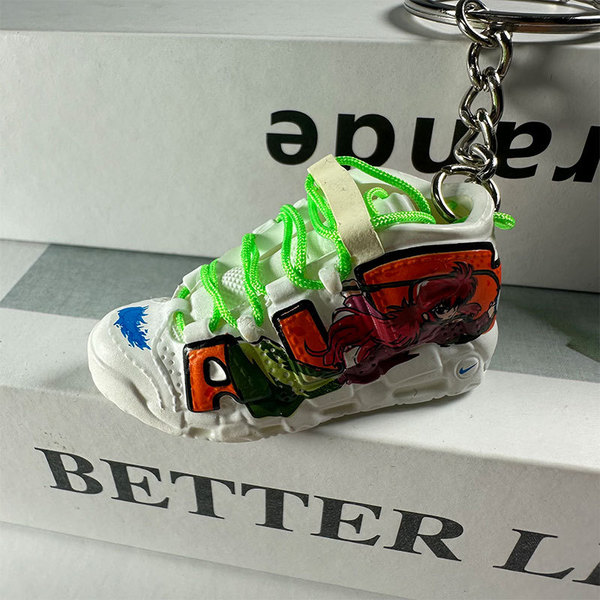 Pippen Shoe Mold Keychain Car Keychain Hanging Jewelry Bag Jewelry aj Basketball Shoes Pendant in stock Wholesale