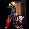 comic Garage Kit One Piece Mito GK Dream Sanji black and white Double head Garage Kit Statue box-packed Model