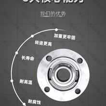 ♔202/440不锈钢外球面带座轴承 SUCFC204 202 205 206 207 208 2