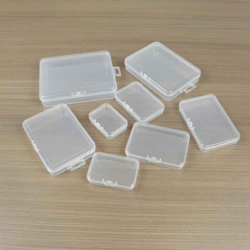 Pp Transparent Jewelry Guka Plastic Box Digital Components Precision Parts Finishing Box Fishing Gear Accessories Card Packaging Box