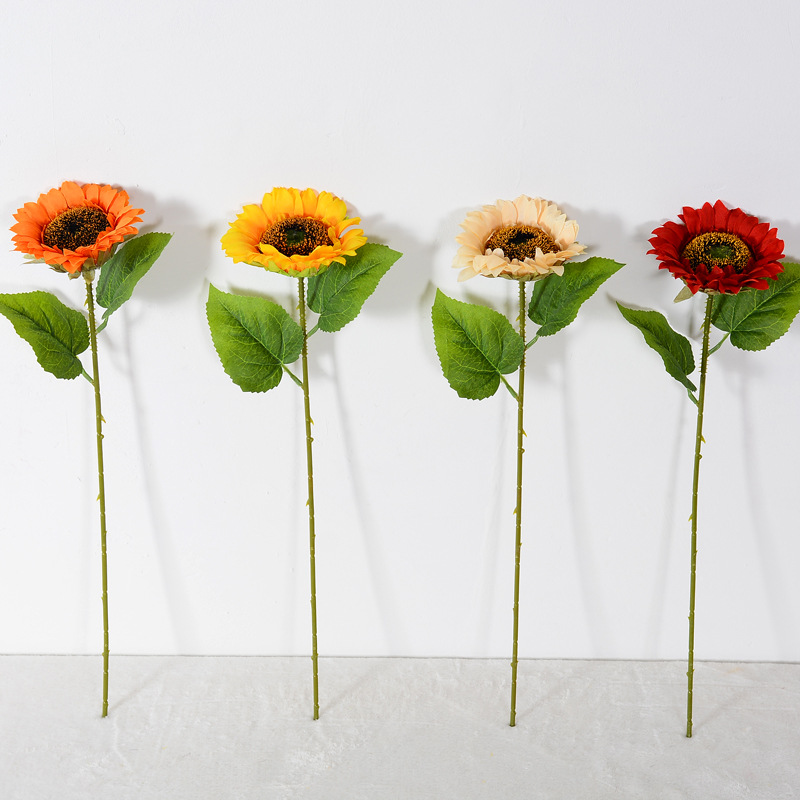 Girasol artificial para decoración del hogar