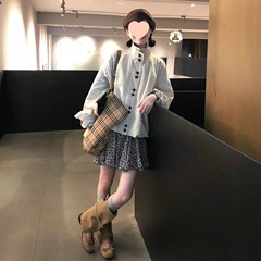 韩系chic高级感短款外套女春秋2025新款爆款棒球服小个子夹克上衣