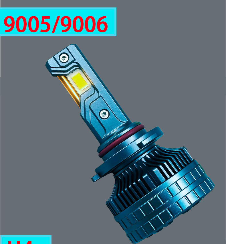 Cross-Border Three Copper Tube High Power 240W Car Led Headlight H1H7H4H11 9005 90069012 Car Bulb