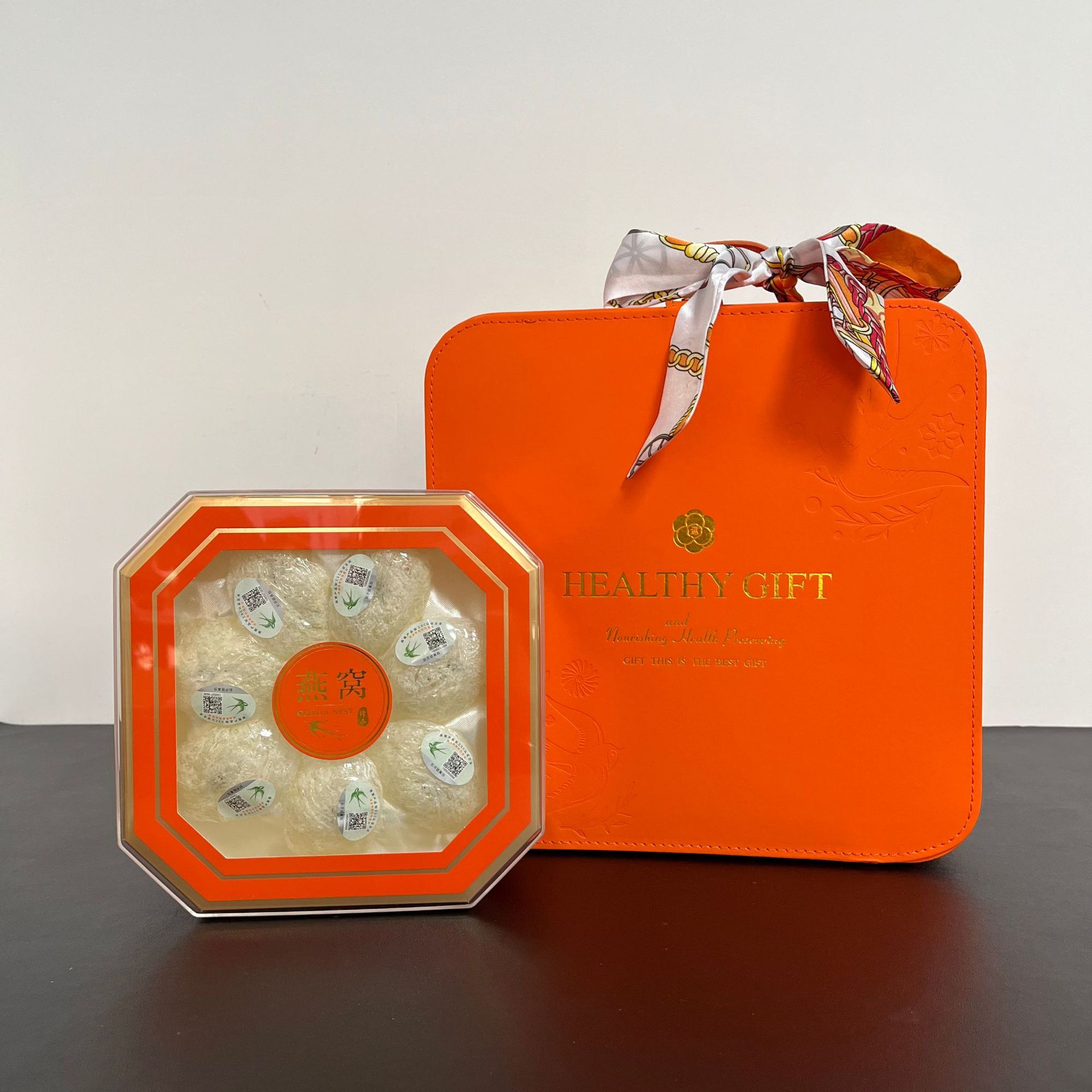 Authentic Traceable Bird's Nest Dried Cups 7 Cups 21g Bird's Nest Tonic Gift Box for Pregnant Women