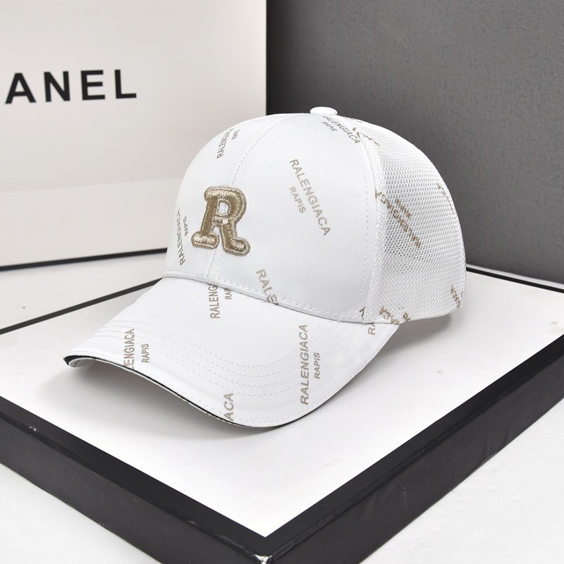 Gorra de béisbol rígida de verano para mujer, nueva protección solar y parasol, versión coreana, informal, de moda, transpirable, de malla de pato_voghion.com