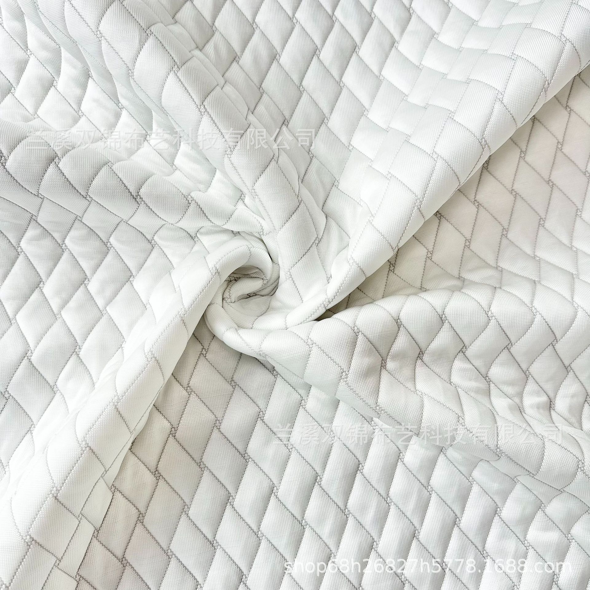 床垫面料 凉感空气层针织布 冰丝面料 冰丝凉感枕套面料 床垫布