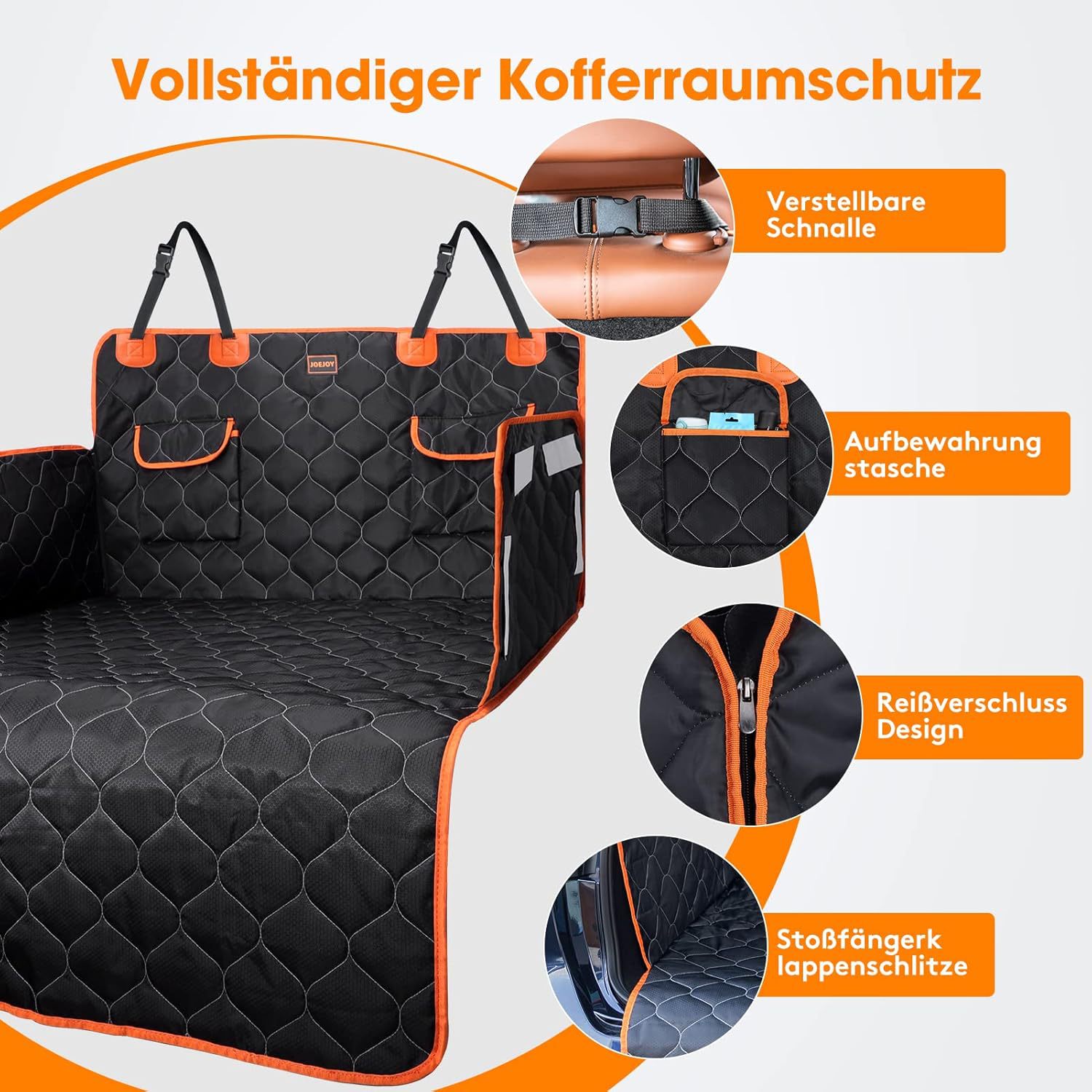 Amazon's Best-Selling Dog Car Mat, Trunk Car Pet Mat, Anti-Dirt and Waterproof Dog Mat for Medium and Large Dogs