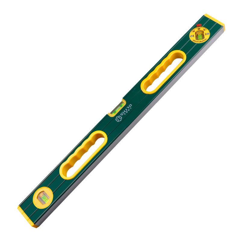 Fábrica fuerte magnética regla de nivel de aleación de aluminio 60cm 100cm herramienta de medición herramientas de hardware