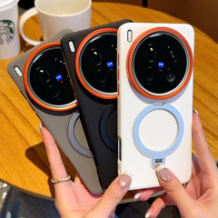 适用vivox200s/x200手机壳旋转支架x200ultra磁吸x100s/x100金甲