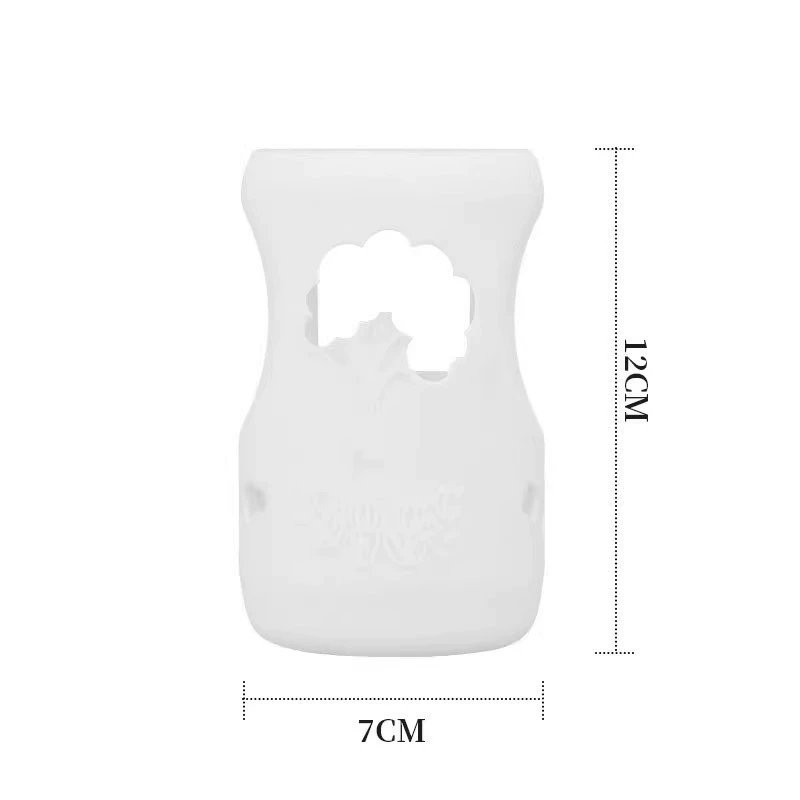 Feeding bottle, protective case, glass silicone universal accessories, fall protection