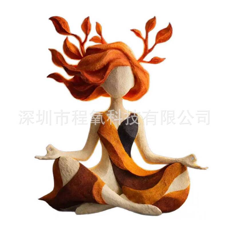 Cross-Border Hot-Selling Product: Creative Resin Home Decor, Harmonious Figure, Yoga Meditation Goddess Small Statue, Desktop Ornament Cross-Border Hot-Selling Product: Creative Resin Home Decor, Harmonious Figure, Yoga Meditation Goddess Small Statue, Desktop Ornament