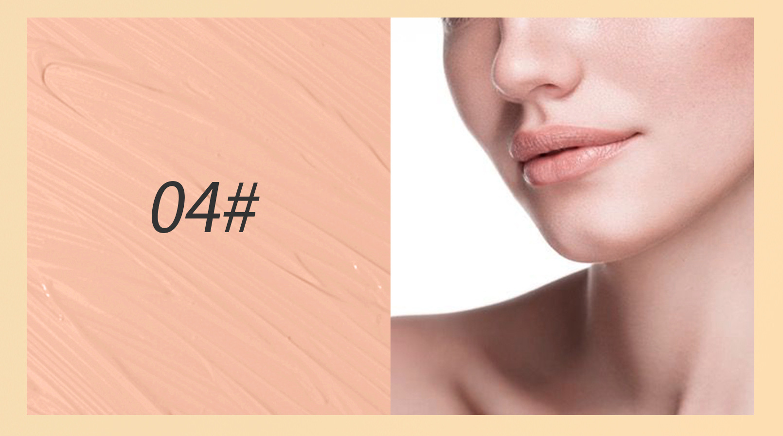 Hellokiss Concealer Foundation Moisturizes, adheres well and naturally brightens the wheat bronze color. Temperature-adjustable Foundation cross-border undefined