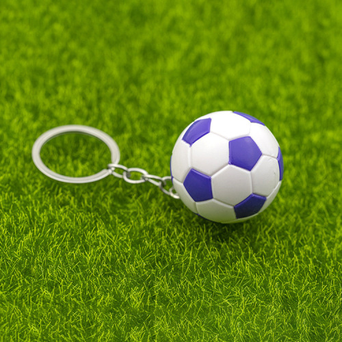 Sports Football Keychain Black and White Football Car Ornament Bag Hook Creative Couple Gift Festival Taobao Supply