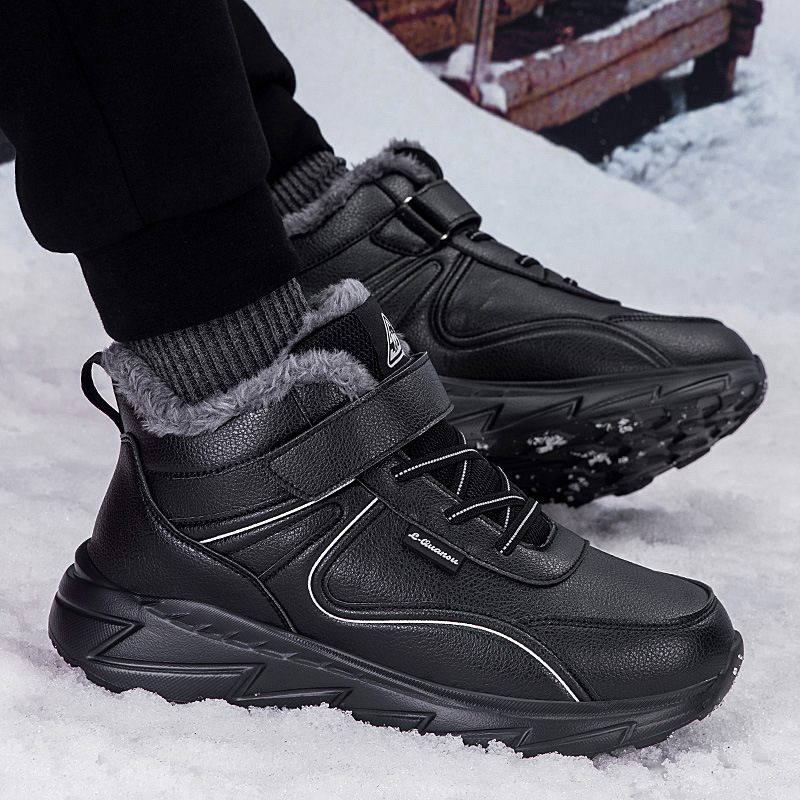 Botas de nieve transfronterizas de alto impacto, nuevos deportes al aire libre, botas de montaña casuales, zapatos de algodón cálidos