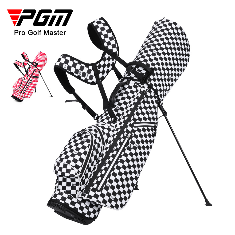 Túi đựng gậy golf PGM kiểu Hàn Quốc có chân đế, nhẹ, chống nước — QB116-Xanh huỳnh quang