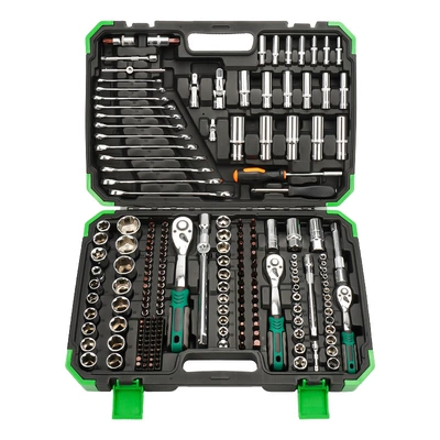 Mühərrik tənzimləmə alətləri — Nickel 72-Tooth Quick Ratchet Wrench - pearl-nickel-72-teeth-216pc
