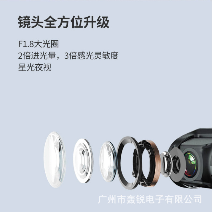 Zinc Alloy Dual-Channel Driving Recorder 1080P High-Definition Recorder USB Android Car-Machine Interconnection Digital Dog Adas