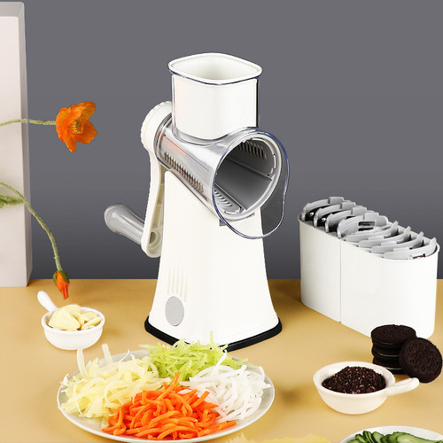 Household manual multi-functional vegetable cutter kitchen tool grating artifact vegetables, fruits and potatoes shredded and diced vegetable cutter