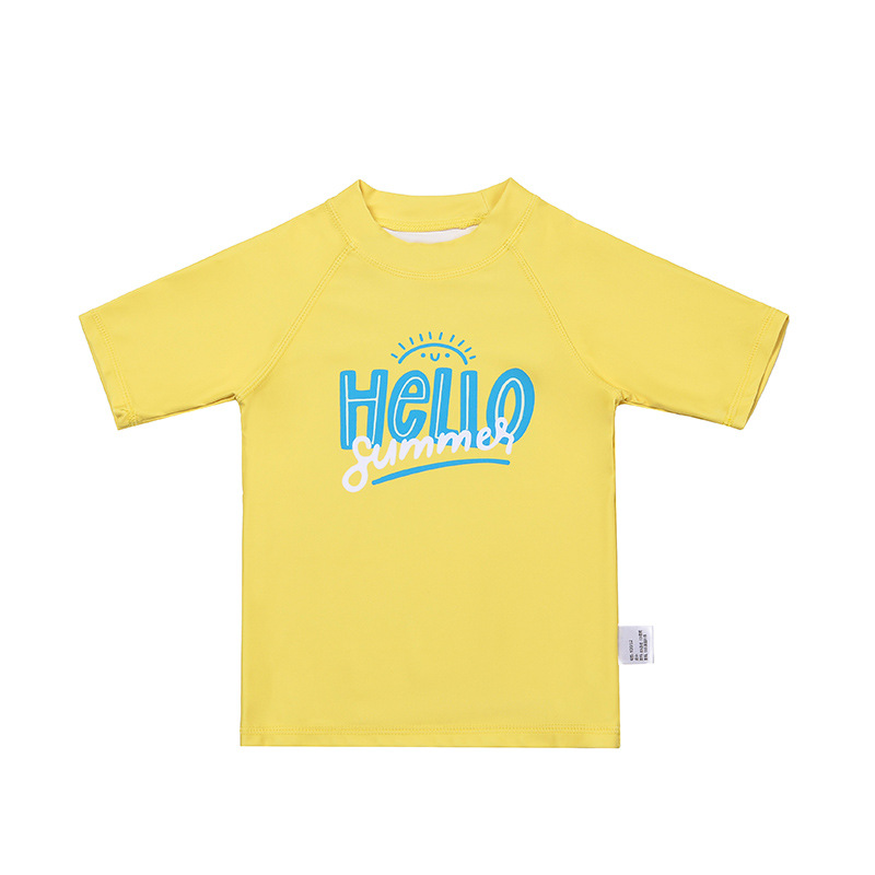 Conjunto de baño para niño dos piezas con estampado de león uv_voghion.com