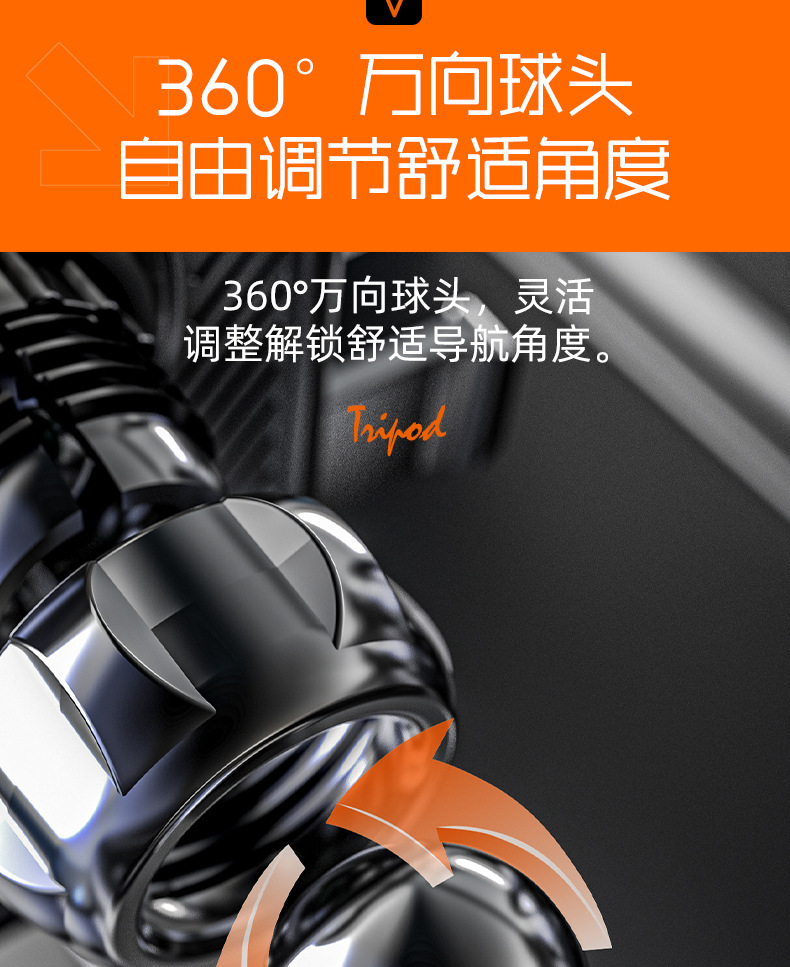 E-Commerce Popular Car Navigation Mobile Phone Holder Suitable for Car Air Outlet Multi-Function Navigation Gravity Mobile Phone Holder