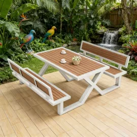 户外金属桌椅;沙发类;户外花架