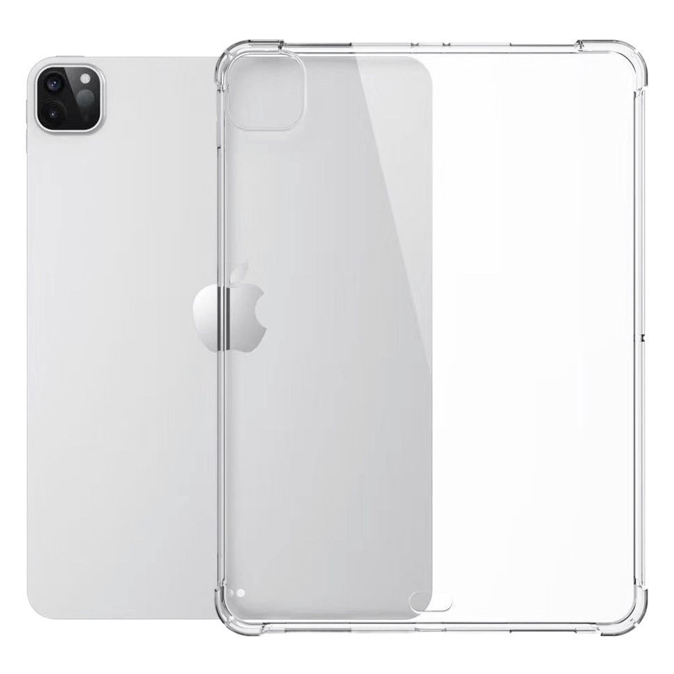 Funda Transparente para iPad 11 Pro / 13 / Air 6 / Air 13, TPU, A prueba de golpes, Anti-caída