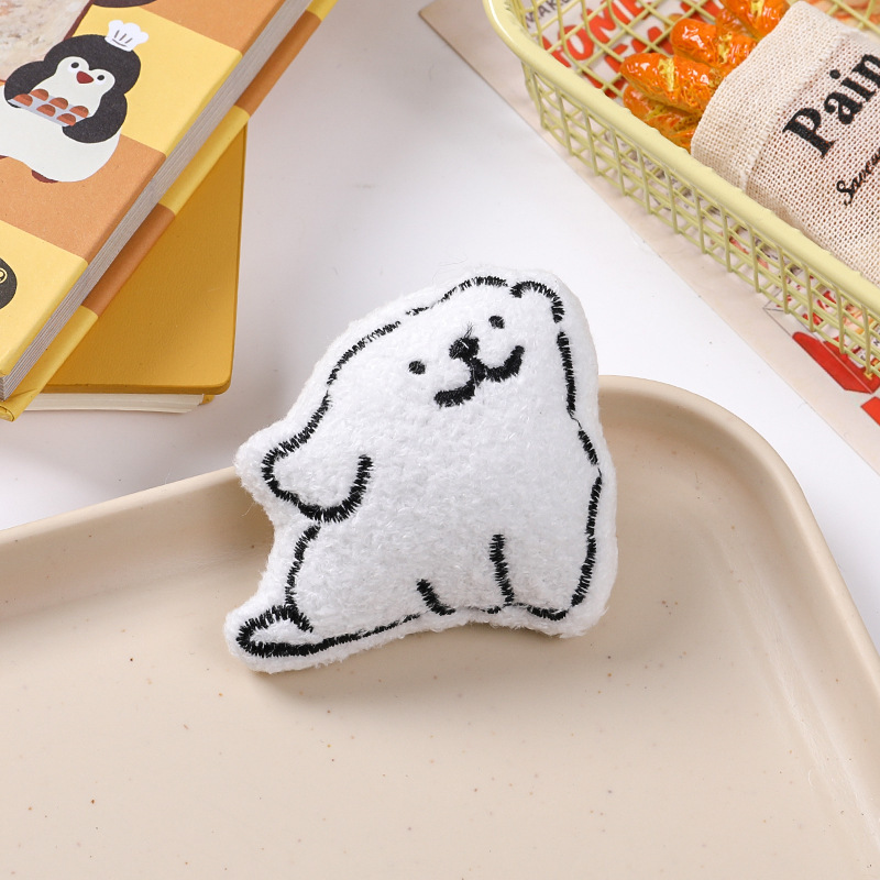 卡通毛绒小狗挂件批货可爱玩偶胸针饰品爱心狗配饰包包挂饰服装辅|undefined