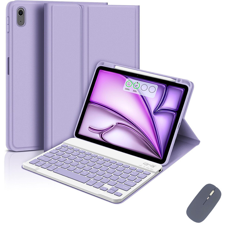 iPadmini6 タブレットのペンスロット保護カバー 10.9 磁気吸着 Bluetooth キーボード 11inch レザーケース Air75 に適しています。|undefined