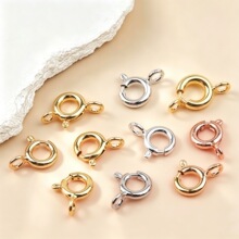 18K�~僽�߱�ɫ���ɿ���β�B�ӿ��^diy�ֹ������β���Ʒ���