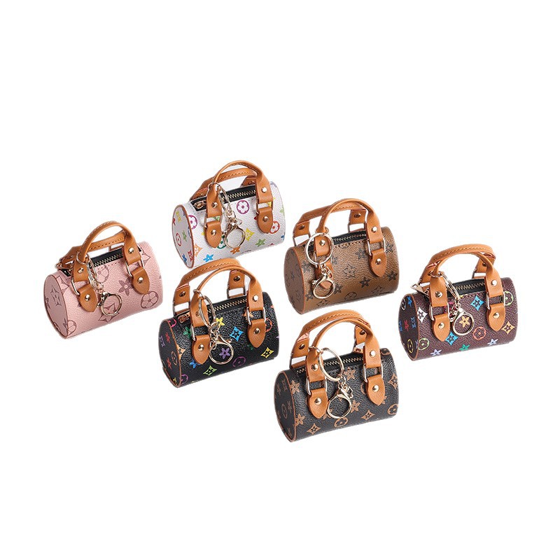Mini bolso, colgante, bolso de muñeca, bolso de almohada, bolso de auriculares, bolso de identificación, bolso de cambio lindo, colgante universal