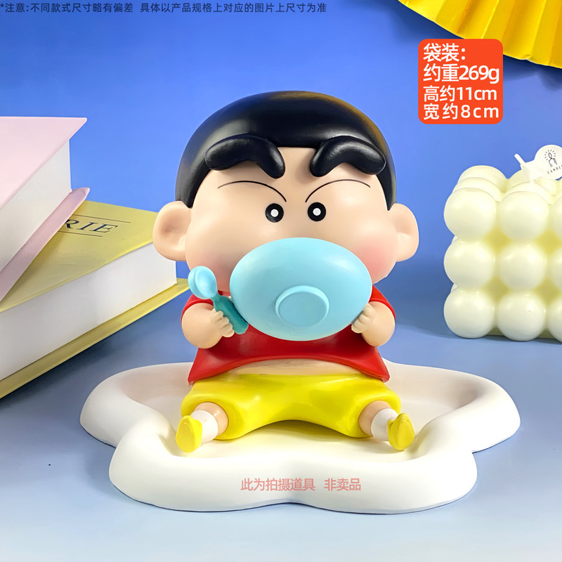 クレヨンしんちゃんの手作りブラインドケース美楽ティクロミルビ宝可夢いちご熊玩具人形置物模型|undefined