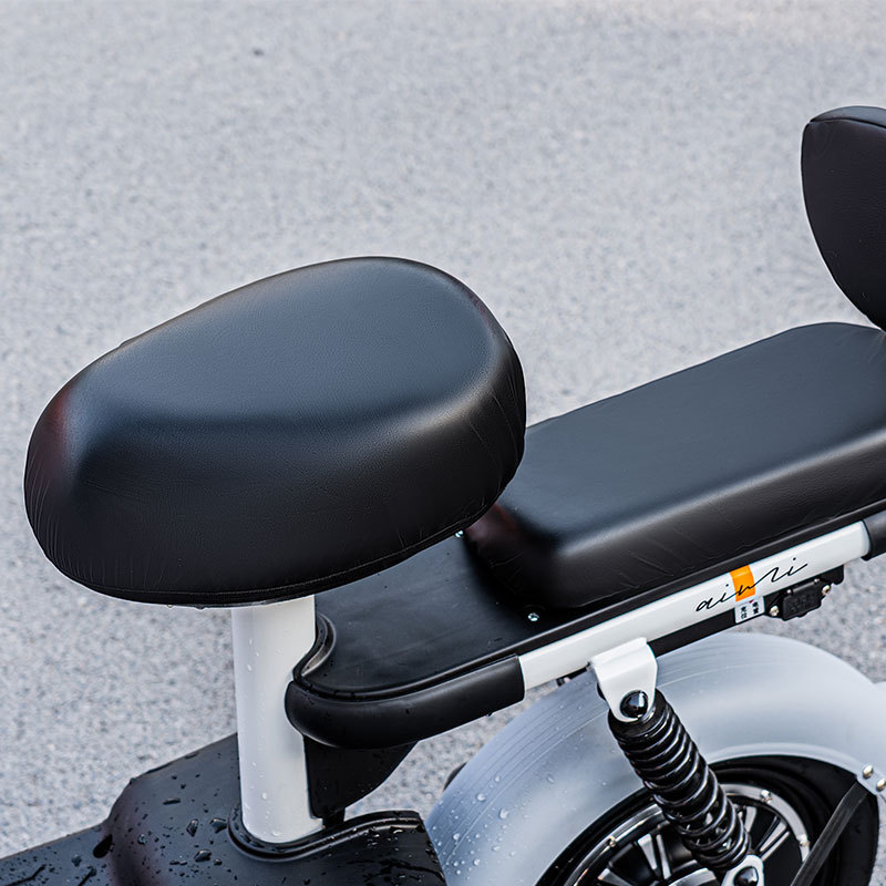 [PU 앞좌석 + 뒷좌석] - 퓨어 블랙 - 싱글 시트 쿠션 - 새로운 국가 표준 전기 자동차에 적합