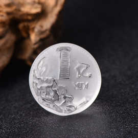 天然白水晶一个亿圆球摆件原石雕刻家居办公室装饰品diy吊坠饰品