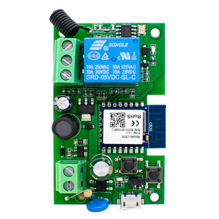 Tuya Wifi Ac Dc7-32V 85-250V 12V 24V 220V 1/2/4 Channel Receiver