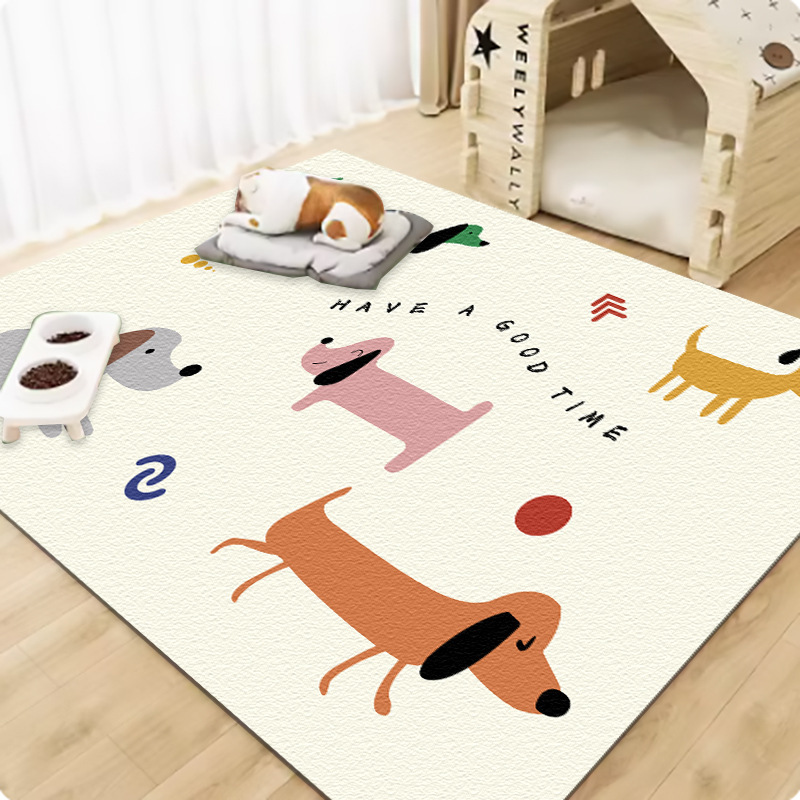 防水pvcペットマット猫汚れ防止カーペット防尿無料マット犬小屋犬籠フェンス犬マット|undefined