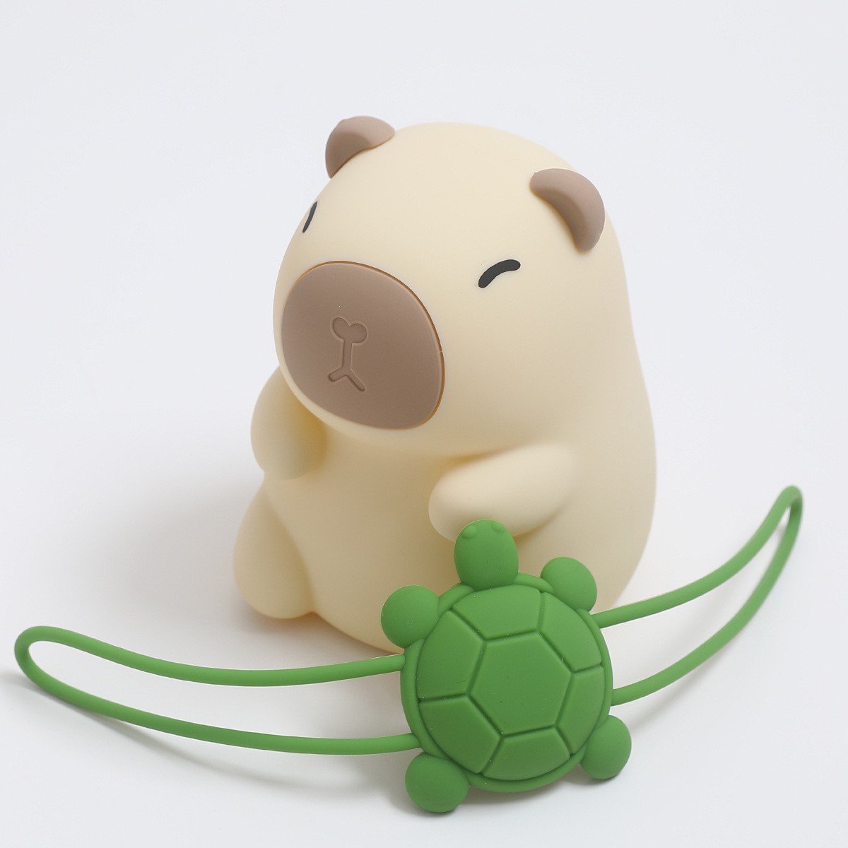 Kapibala Paipa Lamp USB rechargeable three-speed dimming silicone…
