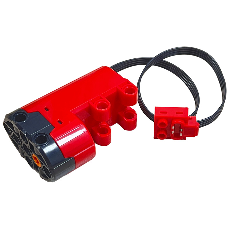 Compatible con bloques de construcción LEGO grupo de potencia motor APP batería de litio control remoto recibir explosión roja diamante monstruo tren MXL motor