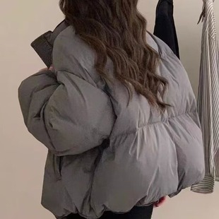 Puff Ruth Same Style Down Cotton Clothes Women's Winter Clothes New Short Korean Style Loose Cotton-padded Coat Bread Coat