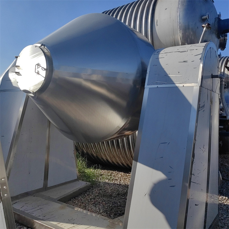 购销搪瓷双锥干燥机 回转式真空干燥 二手工业干燥设备