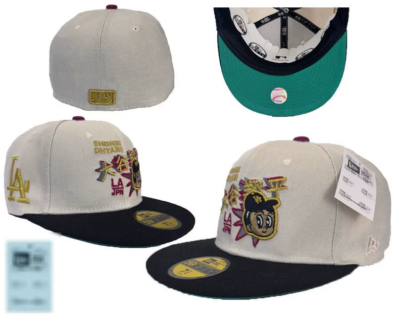 Baseball Cap MLB embroidered, sizes 7–7 5/8 (55.8–60.6 cm), multi-color options