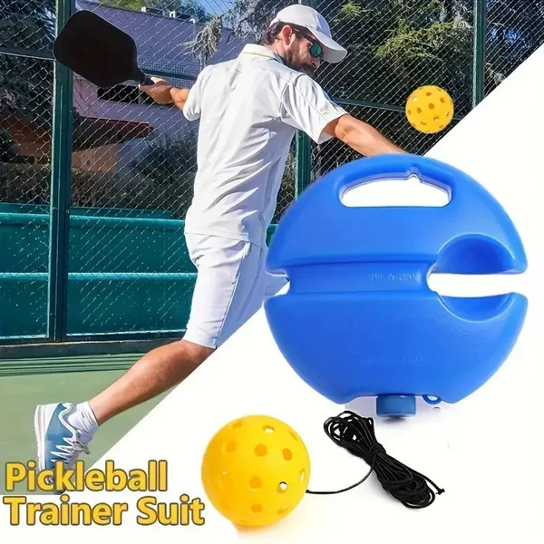 Cross-Border Pickleball Training Equipment, Ultra-Hard Pe Outdoor 40-Hole Pickleball Competition Single-Player Practice Ball, in Stock