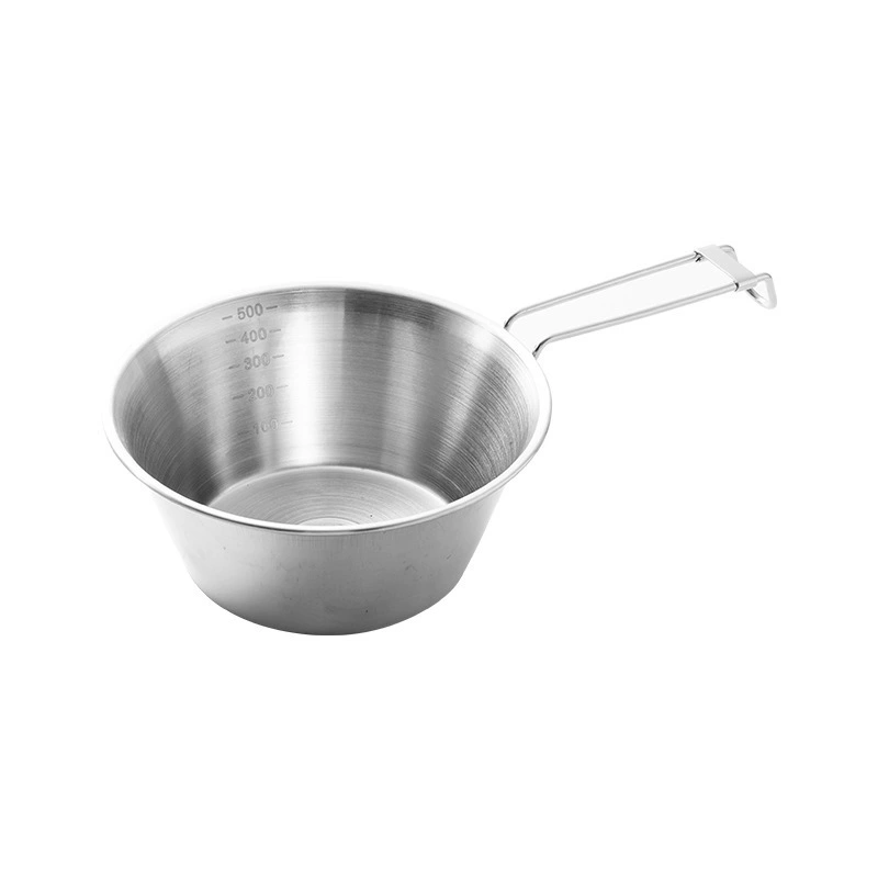 Travel handheld set for camping stainless steel, tableware