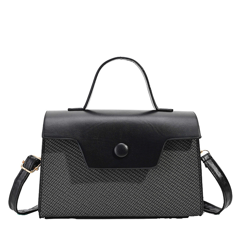 Bolso 2026 nuevo bolso cuadrado simple, bolso de hombro de mano de moda de mujer, bolso de cuero PU de alta calidad