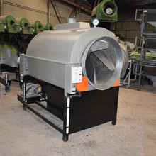 成德 110型茶葉炒干機  多功能滾筒自動  鮮茶脫水烘干設備