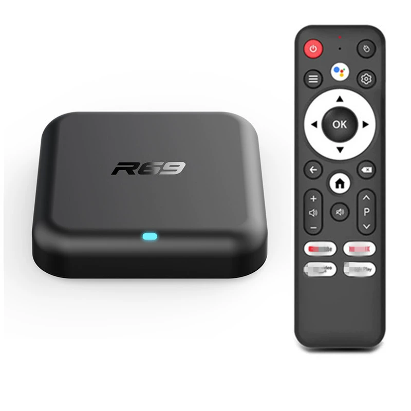 R69 RK3518 набор приставка 2ГБ/8ГБ Android 14.0 RK3518 4K HD плеер ТВ-бокс