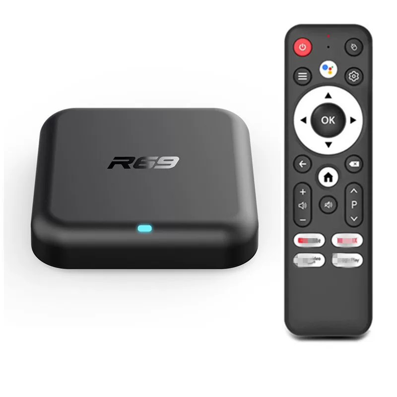 R69 RK3518 набор приставка 2ГБ/8ГБ Android 14.0 RK3518 4K HD плеер ТВ-бокс