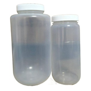Wholesale 4000ml pp transparent plastic reagent bottle laboratory high temperature resistant sample bottle large mouth reagent bottle