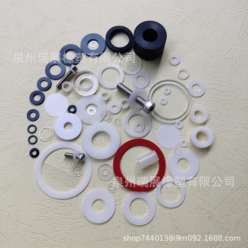 White nylon gasket flat washer insulation wear-resistant plastic gasket screw PA6 glue meson M3M4M5M6M8 plus size White nylon gasket flat washer insulation wear-resistant plastic gasket screw PA6 glue meson M3M4M5M6M8 plus size