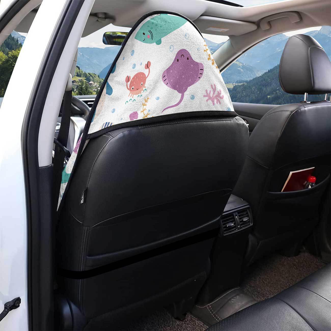 Marine seat towel cover front seat protector suitable for gym and exercise, universal for all seasons and car use